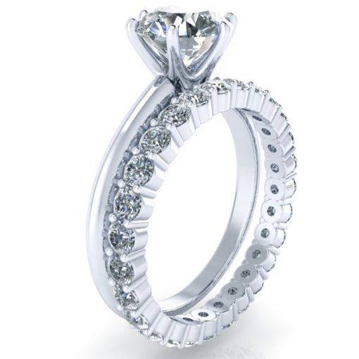 Matching Eternity Ring #GTJ3719-eter-w-2.5mm - Image 2