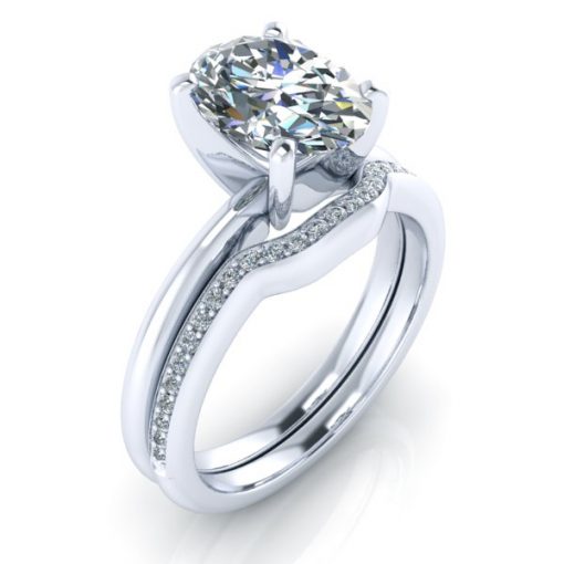 Matching Contour Diamond Band #GTJ3885-oval-dwb-v2
