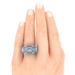 GTJ992 square 8mm round 6.5mm w hand 1 | Gerry The Jeweler