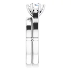 GTJ1097 round pwb w set 2 | Gerry The Jeweler
