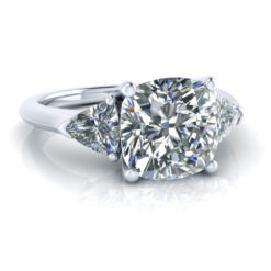 GTJ3883 cushion w 2 | Gerry The Jeweler