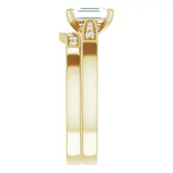 GTJ1033 emerald y set 3 | Gerry The Jeweler