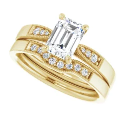 GTJ1033 emerald y set 4 | Gerry The Jeweler