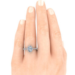 GTJ3959 oval r 9x7mm hand 1 | Gerry The Jeweler