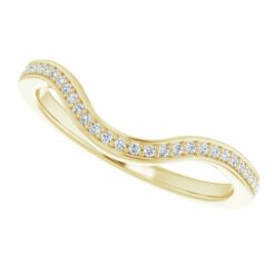 GTJ1130 round 6.5mm dwb yellow gold 5 | Gerry The Jeweler