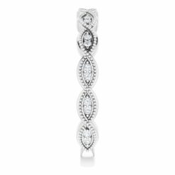 GTJ2012 cushion 7x7mm white gold platinum dwb 4 | Gerry The Jeweler