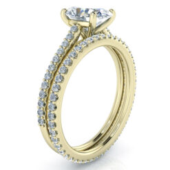 GTJ3786 set oval y 8x6mm 3 | Gerry The Jeweler