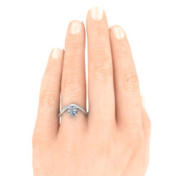 GTJ3965 round fo w hand 1 | Gerry The Jeweler