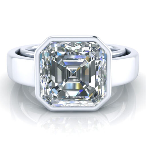Reserved - Bridal Set #GTJ1056-asscher-fo-set-14wy