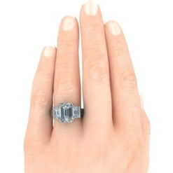 GTJ3715 emerald y 10x8mm hand 1 | Gerry The Jeweler