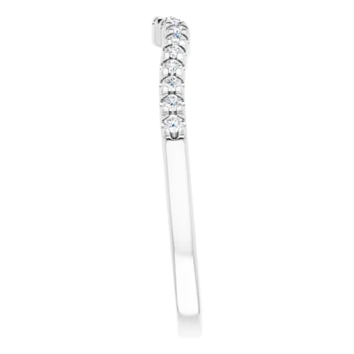 Matching Diamond Wedding Band #GTJ1301-marquise-dwb-14kw - Image 3