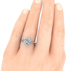 GTJ3841 round 8.5mm w hand 2 | Gerry The Jeweler