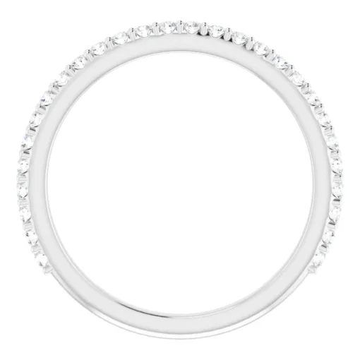 Matching Diamond Wedding Ring #GTJ1383-cushion-lgdwb-14kw - Image 2