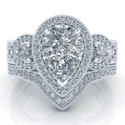 Matching Diamond Wedding Band #GTJ3853-w-dwb-v2 - Image 4