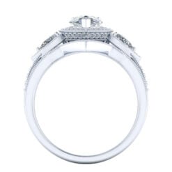 Matching Diamond Wedding Band #GTJ3853-w-dwb-v2 - Image 3